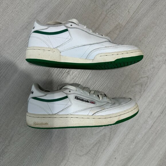 Classic REEBOK sneakers~ Club C 85 Vintage Style Tennis Shoes~Size 8 Womens - Picture 6 of 10